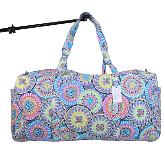 Vera Bradley Handbags - Vera Bradley XL Traveler Quilted Duffel Bag - Sunny Medallion - NWT